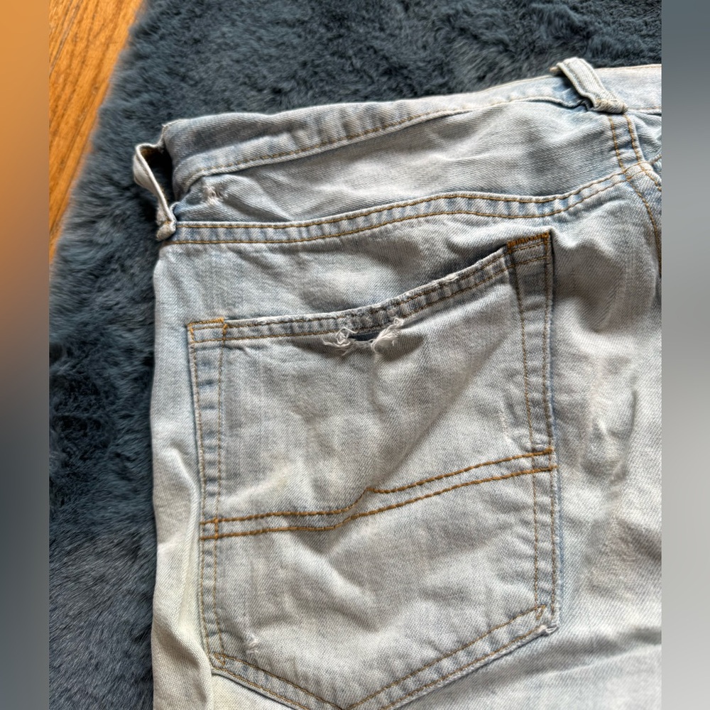 DENIM & SUPPLY RALPH LAUREN Distressed Denim Shorts - Picture 4 of 7